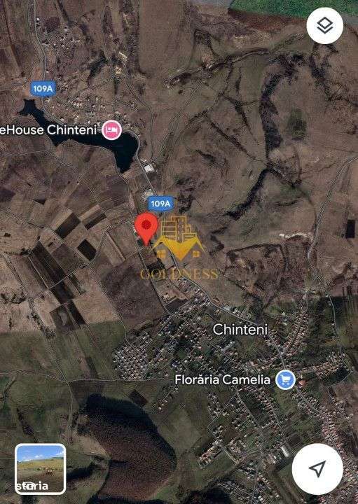 Teren Intravilan, Strada Stefan Cel Mare, 2800MP, Chinteni - Imagine principală: 2/2