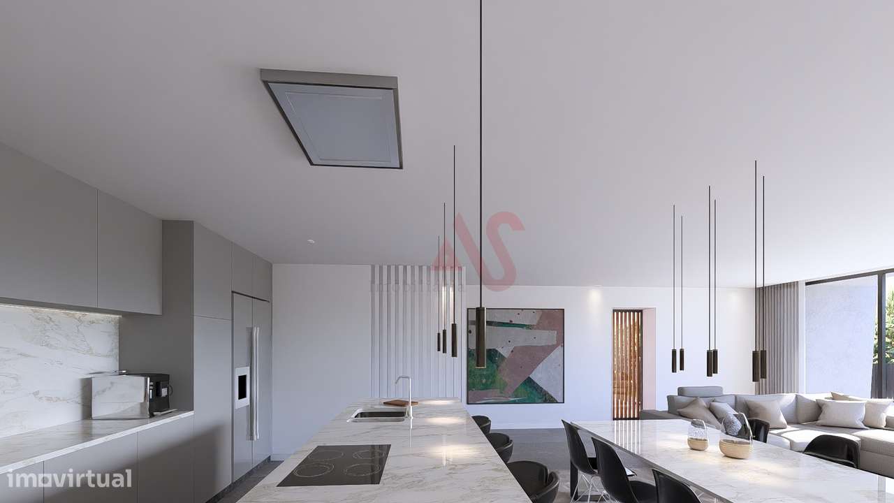 Moradia Térrea T3 com Piscina | Nova | Leitões, Guimarães-11