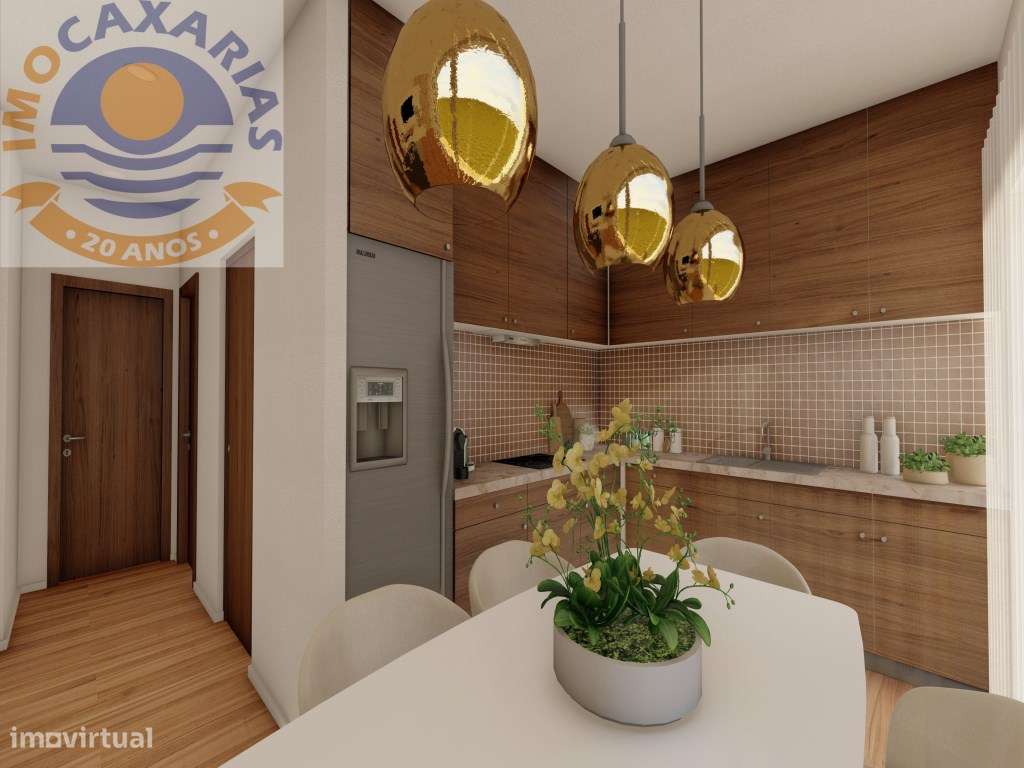 Apartamento T2 NOVO com Terraço e Garagem em Caxarias-13