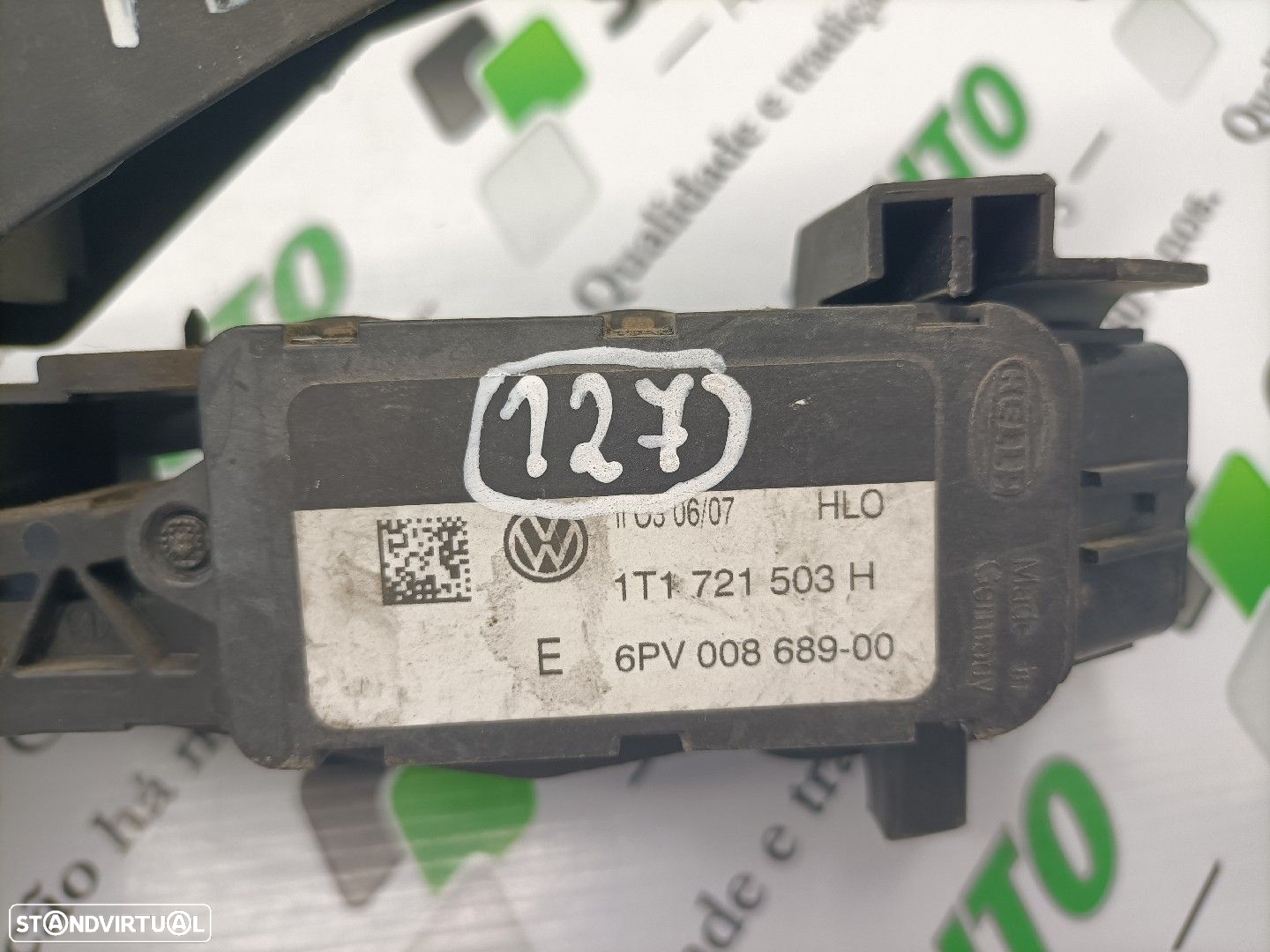 Pedal Acelerador / Acelarador / Potenciómetro Volkswagen Touran (1T1, - 2