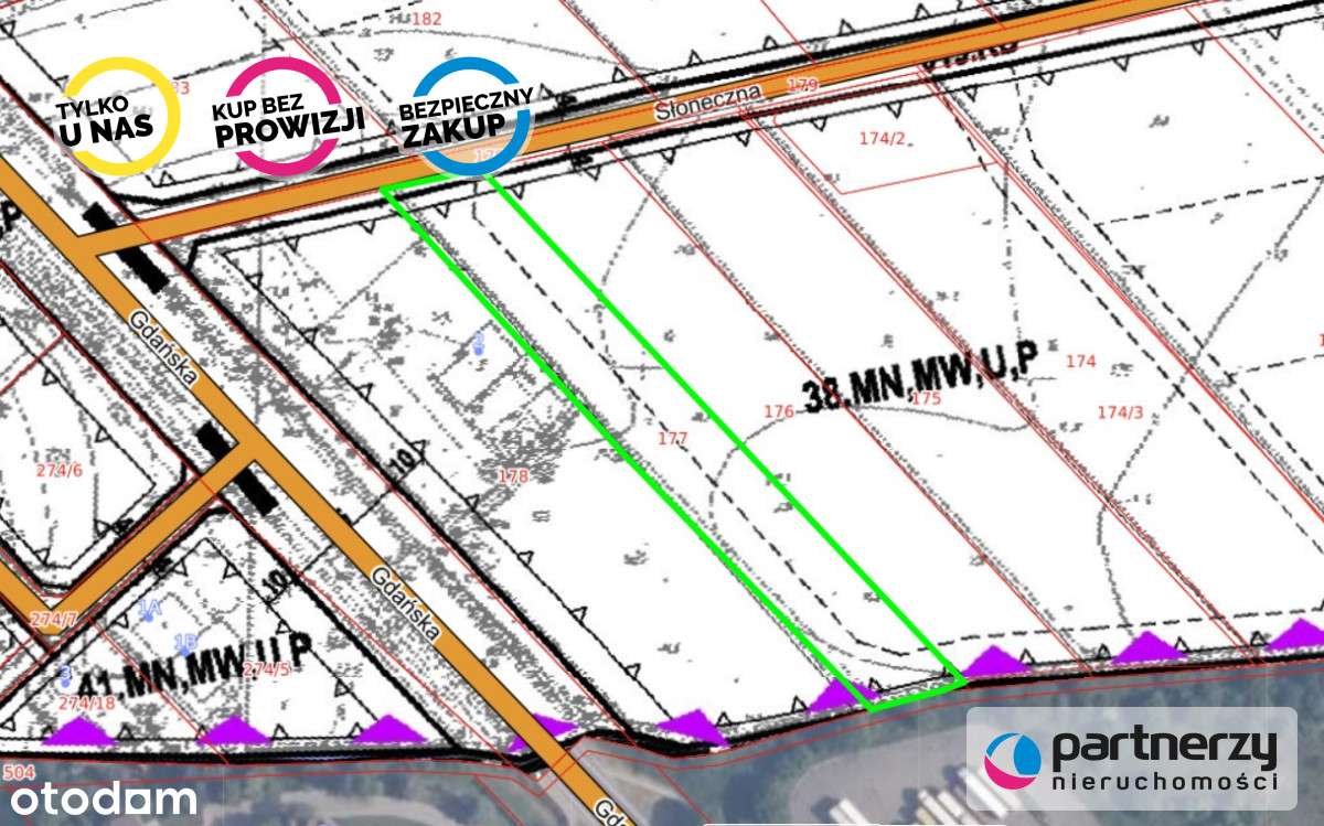Działka 0,42ha pod bud. wielomieszkaniowe Skowarcz - Pełny obrazek: 4/20