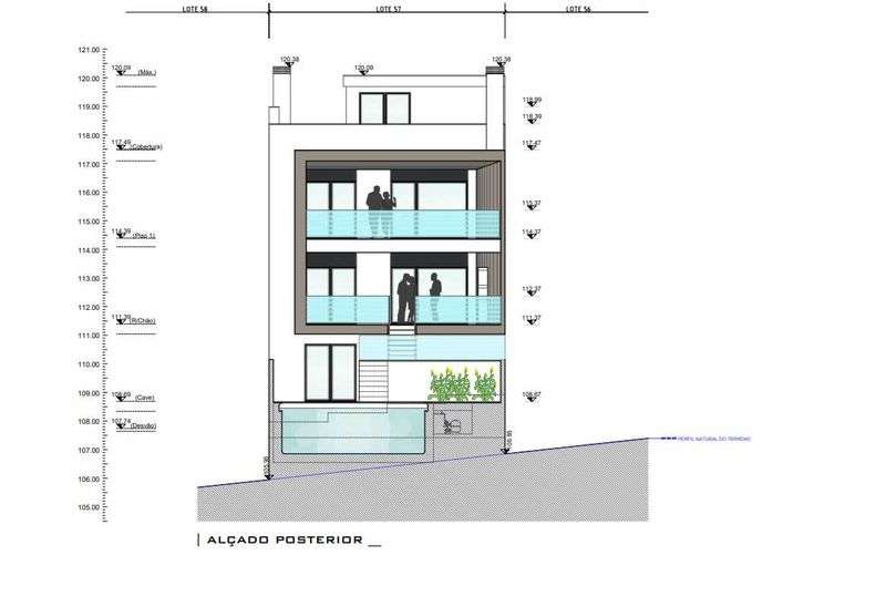 Terreno 225m2 c/ Project Aprovado TERRAÇOS DU MOULIN (Vialonga) - Grande imagem: 5/9
