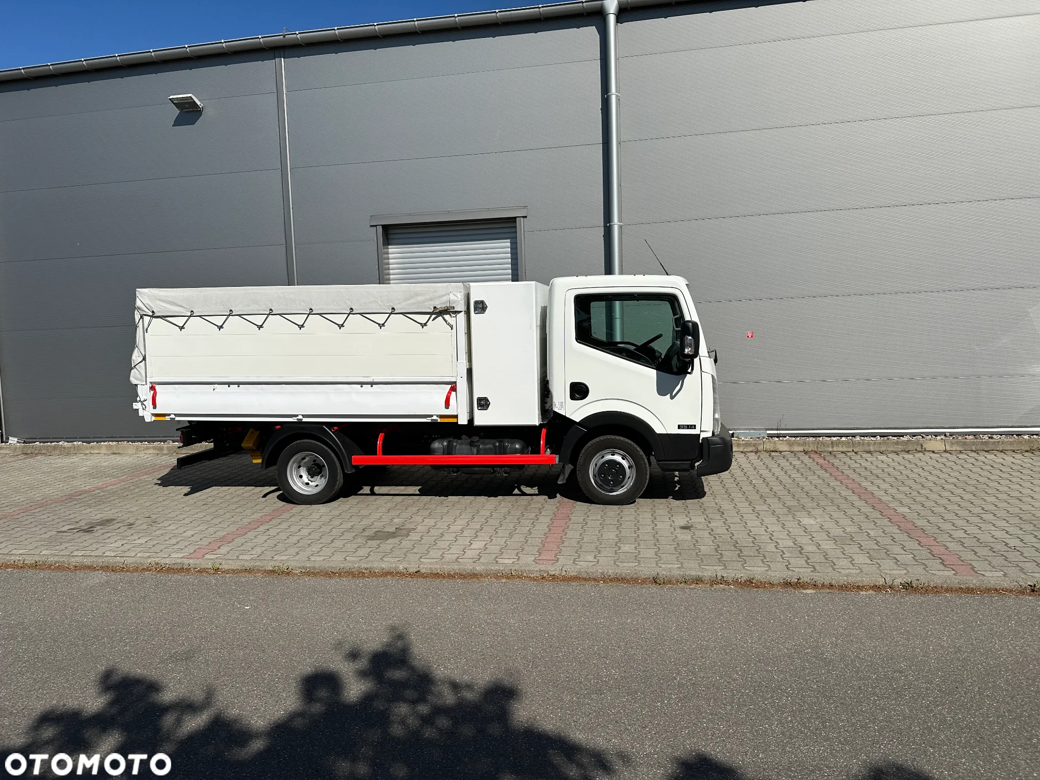 Nissan CABSTAR NT400 35.14 2.5 dCI Kipper Wywrotka Pod HDS Do ZIELENI - 8