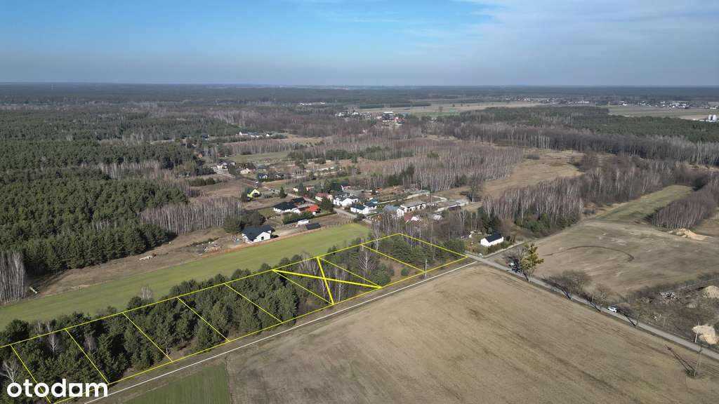Atrakcyjne działki budowlane w Szymanowie - Pełny obrazek: 2/4