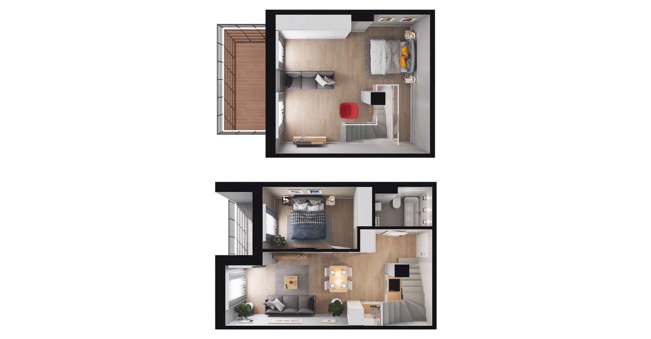 Na Pańskiej Górze | mieszkanie 39 - Pełny obrazek: 3/8