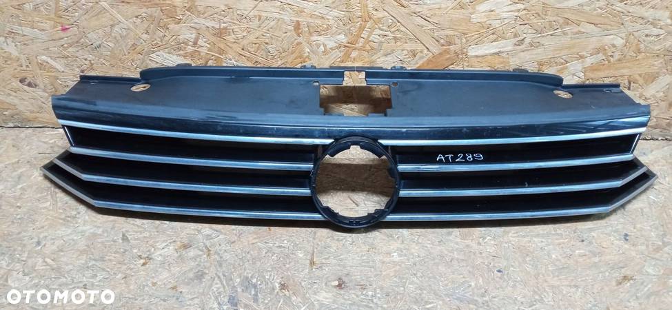 VOLKSWAGEN PASSAT B8 14- ATRAPA GRILL ZDERZAKA PRZEDNIEGO 3G0853653D - 1