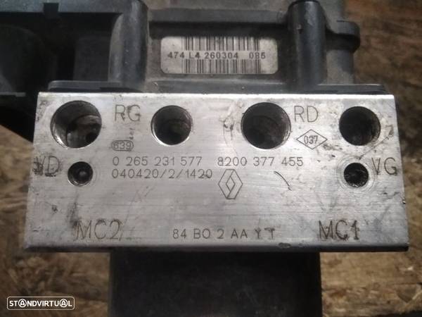 Modulo ABS Renault Megane 0265231577   8200377455 - 4