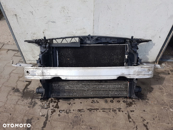 AUDI A6 C7 4G LIFT 15-18r 3.0 TDI PAS PRZEDNI CHŁODNICE WENTYLATORY AUTOMAT - 1