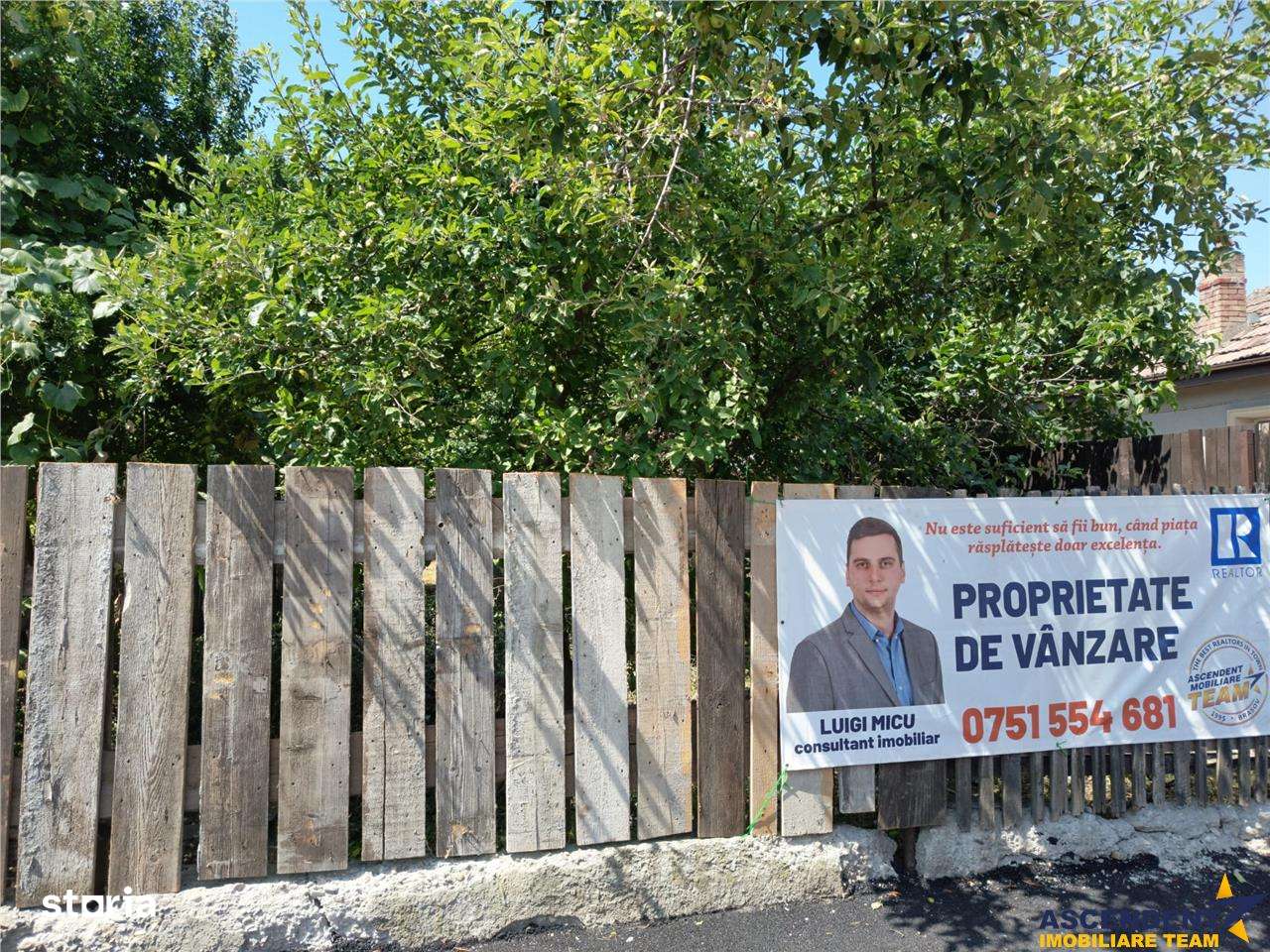 Teren pe 546 mp aria Bartolomeu + casa demolabila,rezidential investit - Imagine principală: 1/7