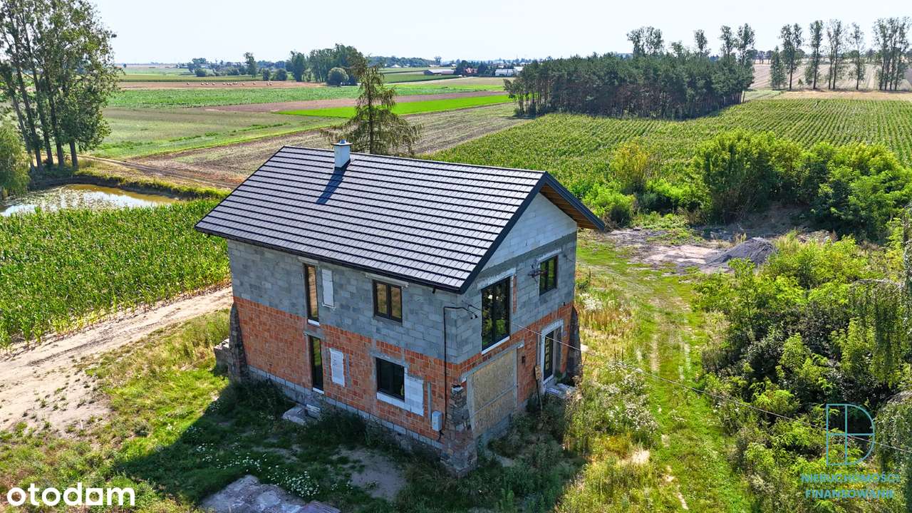 Dom w budowie na dużej działce 4761 m² – Jurków Drugi - Pełny obrazek: 4/20