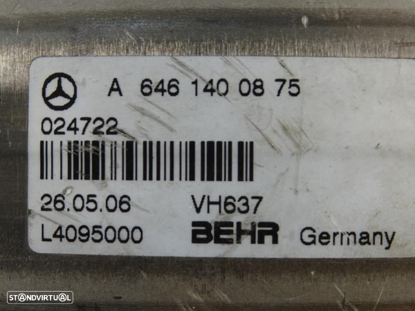 Egr / Radiador De Gases Mercedes-Benz C-Class (W203)  A 646 140 08 75 - 7