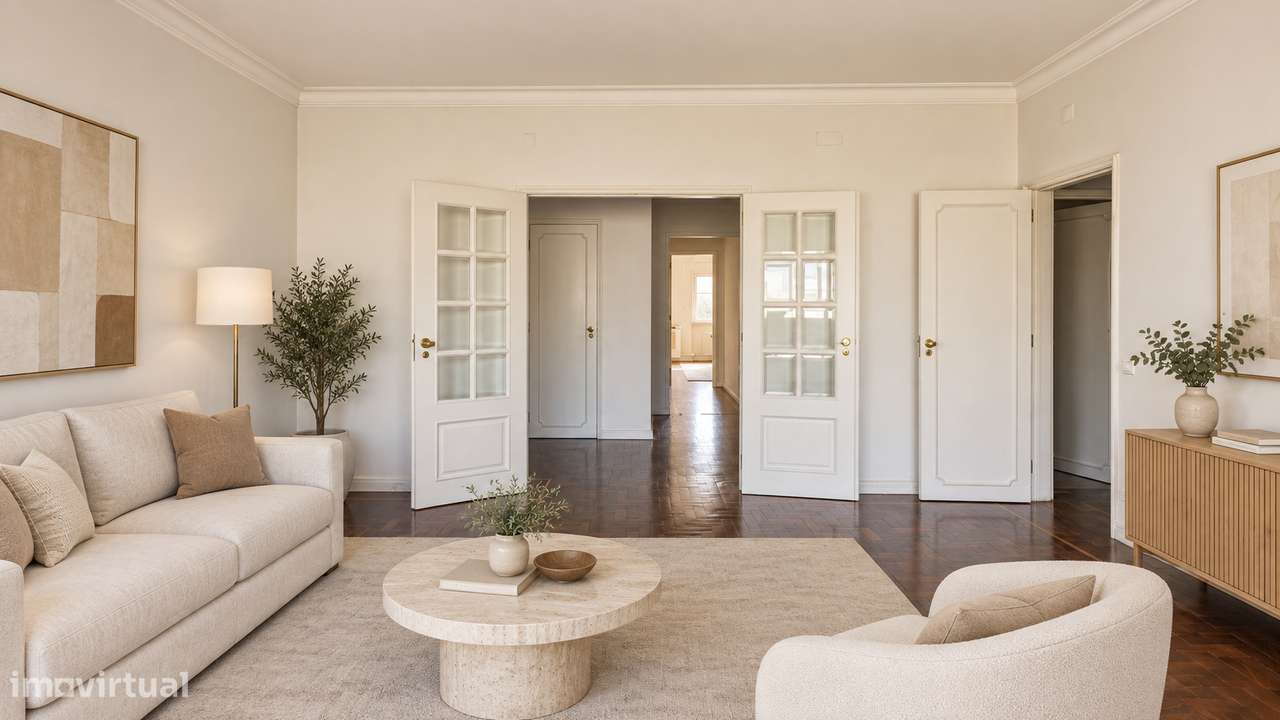 Apartamento T2 com elevador, Avenida da República, Lisboa-2