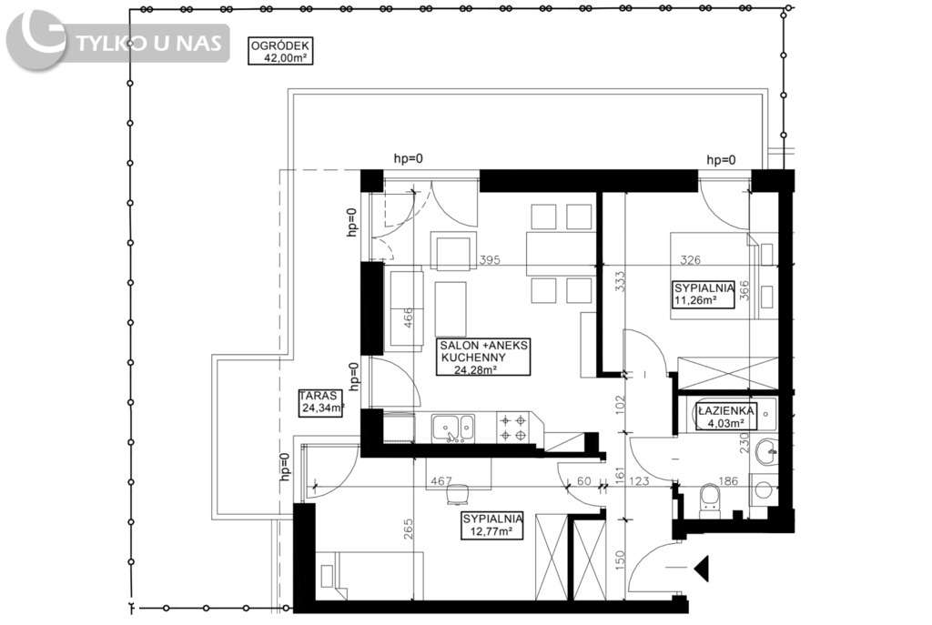*Stelmachów Park*Super dwa pokoje, ogródek, garaż!-17