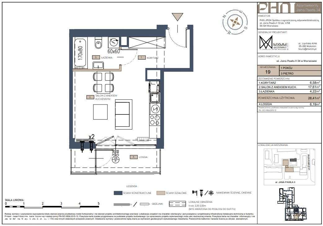 Apartamenty Jana Pawła 34-1