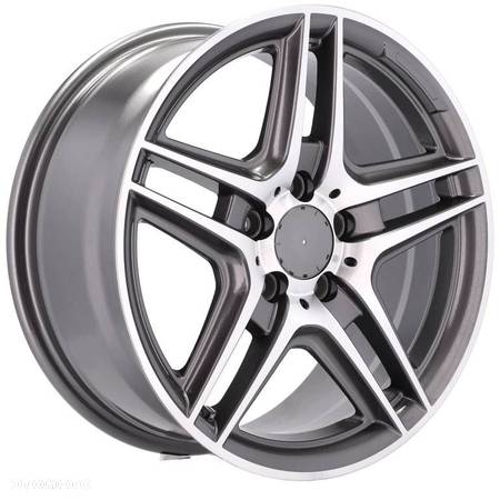 4x Felgi 17 5x112 m.in. do MERCEDES A B C W204 W205 GLA V AMG - SSA02 - 6