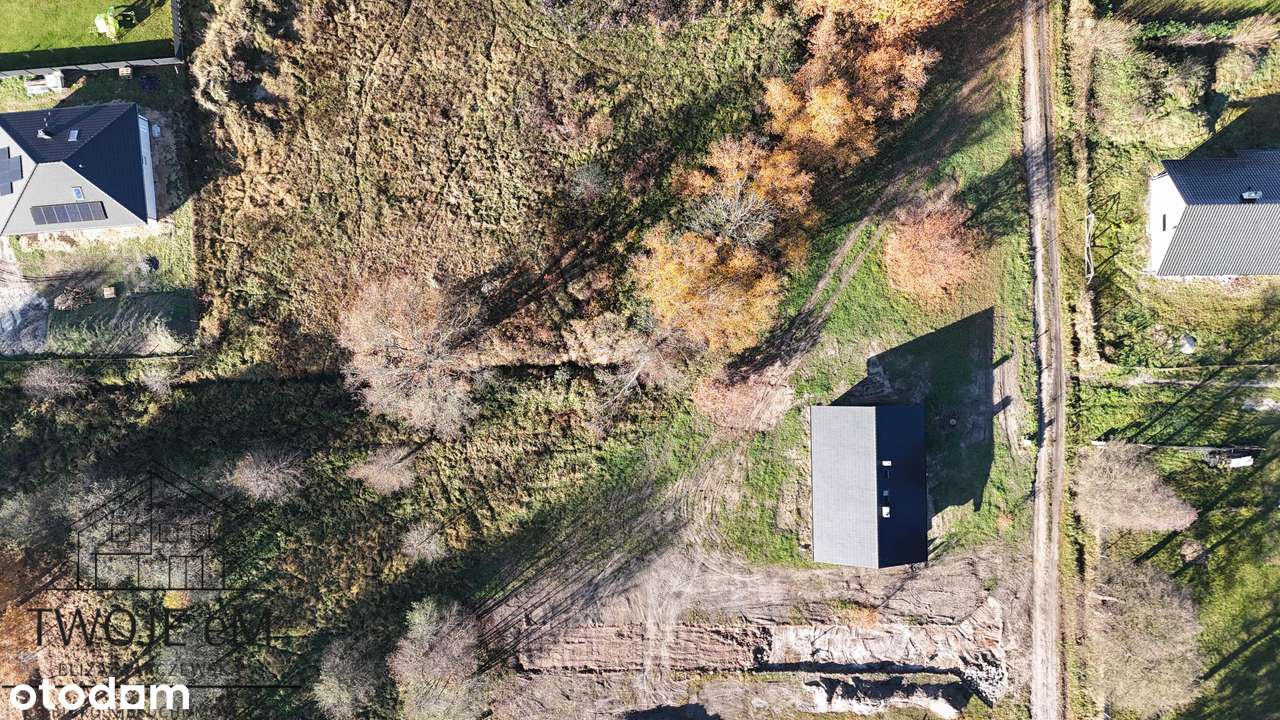 Dom w stanie surowym otwartym-zadaszony-cicha okolica-2