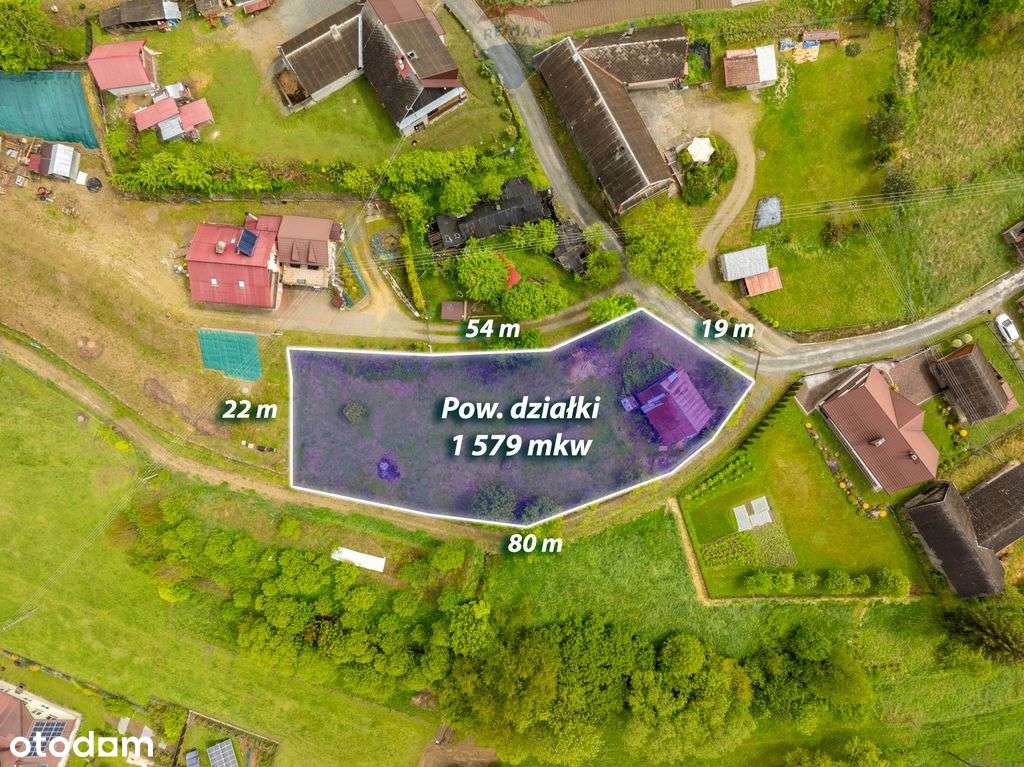 Działka Budowlana Z Widokiem – Łętownia - Pełny obrazek: 3/20