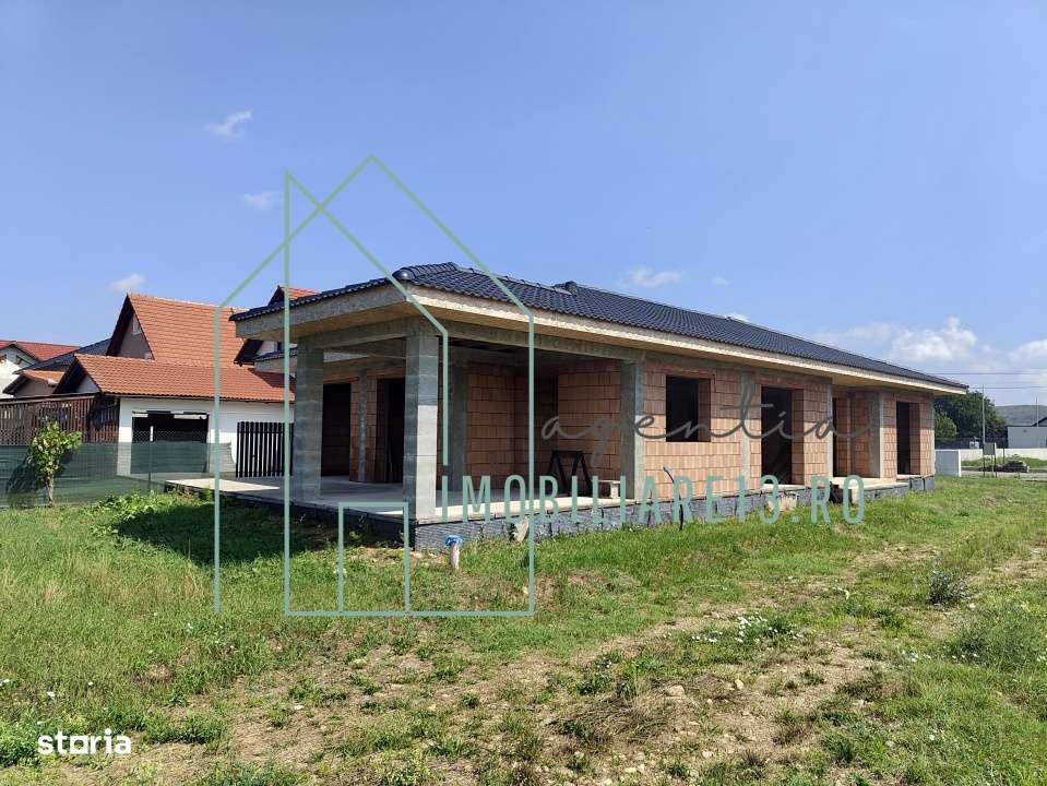 Casa noua de vanzare, 3 dormitoare, pe un nivel, Petresti, Sebes, Alba-2
