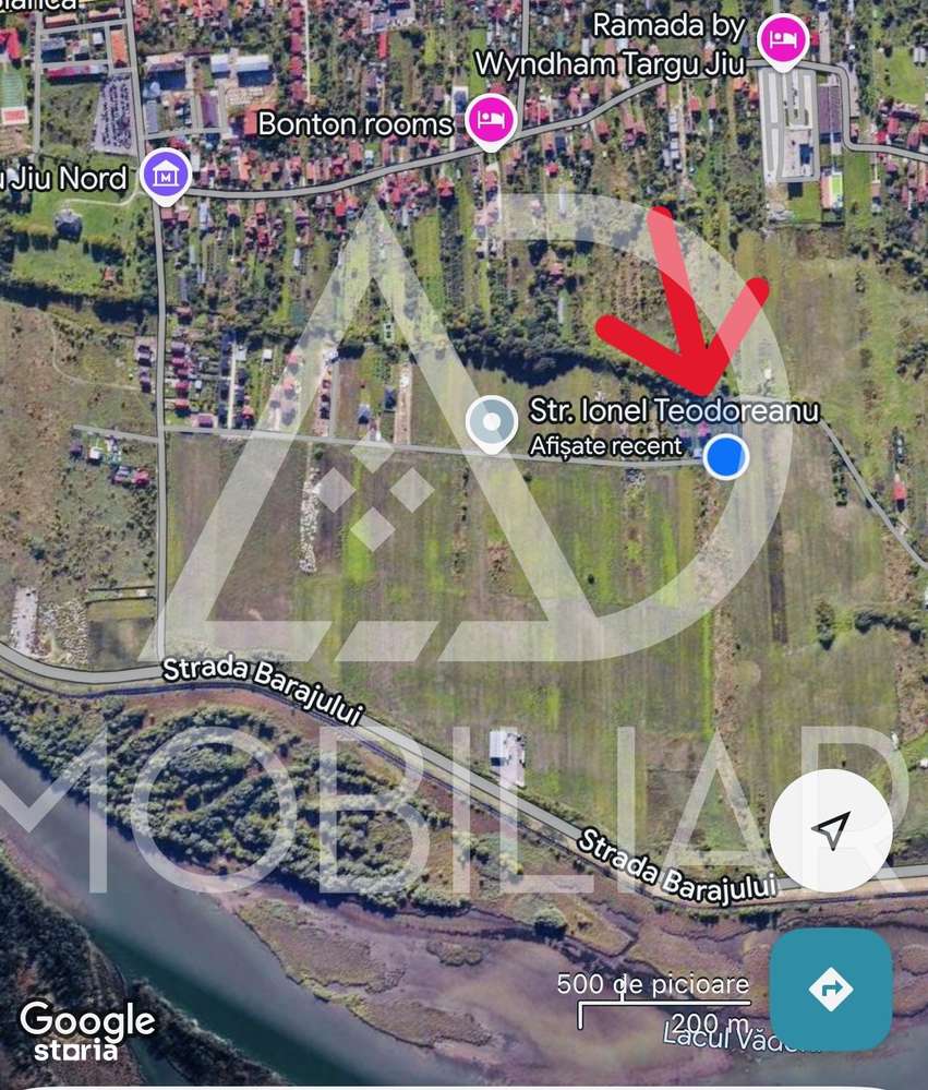 Teren de vânzare – 1000 mp, Dumbrava, Strada Ionel Teodoreanu - Imagine principală: 3/8