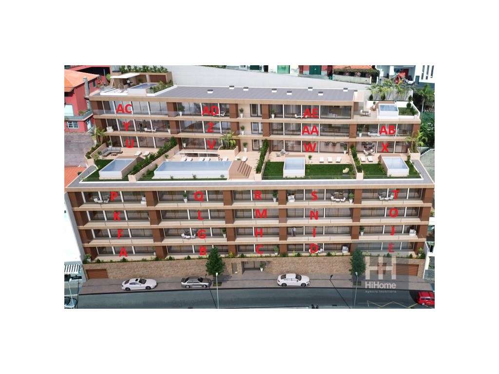 Apartamento T2 com Piscina no Edifício Elite Bay em Câmara de Lobos-16