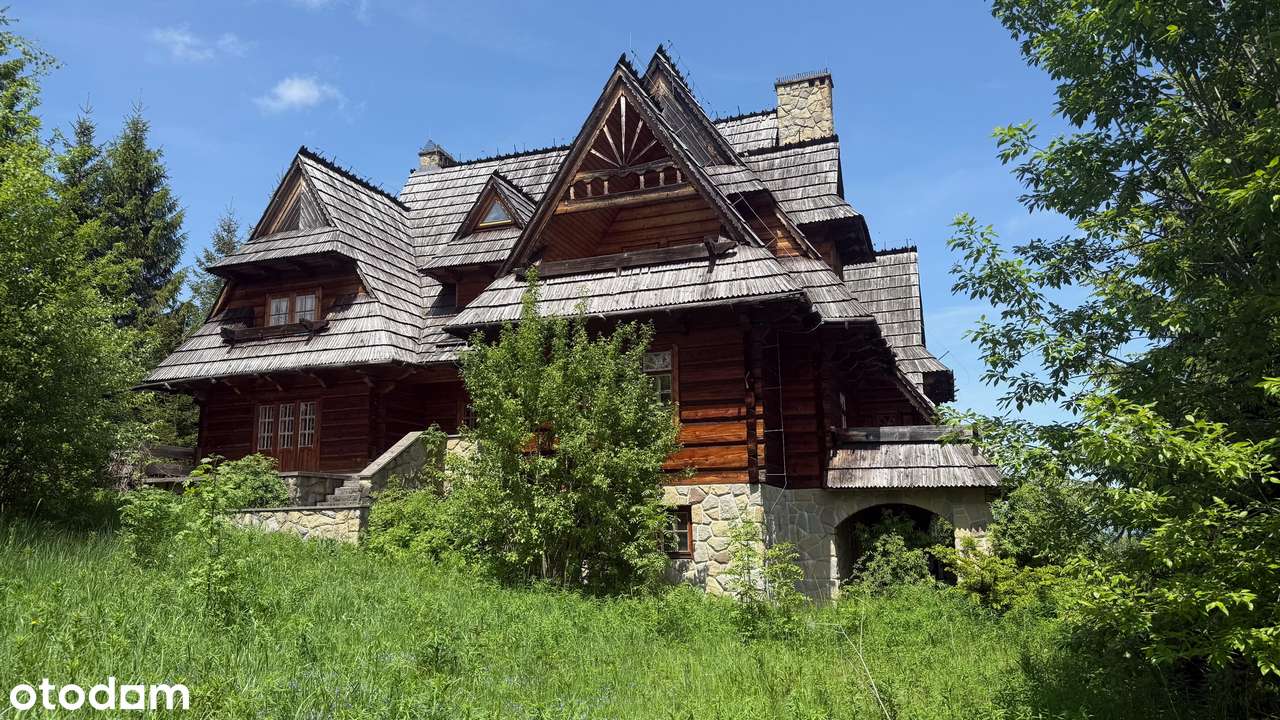 Niesamowita działka 86 ar,rozpoczęta budowa, Bukowina Tatrzańska,Tatry-4