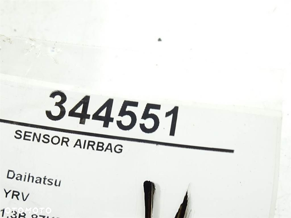 SENSOR AIRBAG DAIHATSU YRV (M2) 2001 - 2022 1.3 4WD 64 kW [87 KM] benzyna 2001 - 2022 89170-97412 - 6