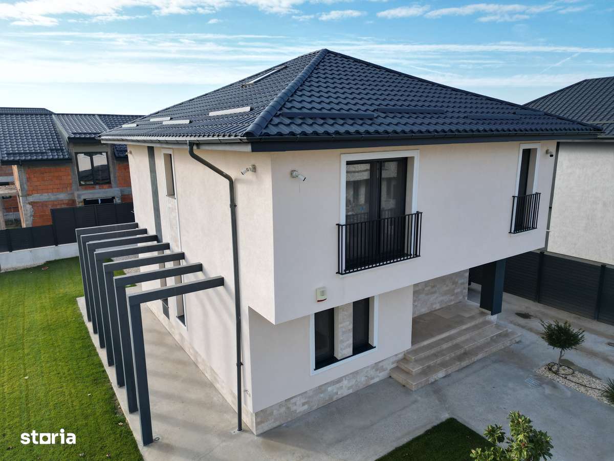 Casă modernă de vânzare Comuna Berceni – 5 camere400 mp- gata de mutat - Imagine principală: 4/19