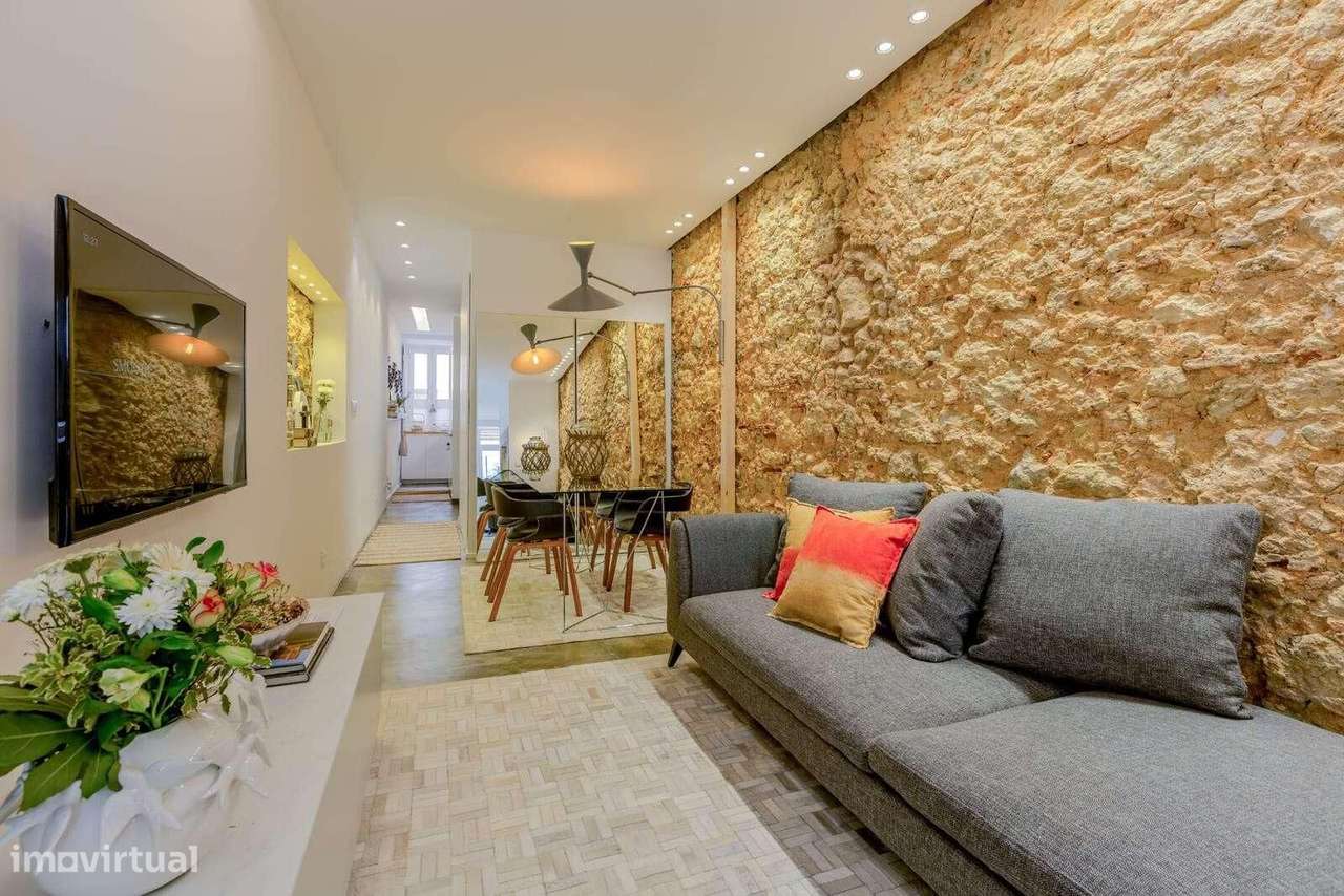 Apartamento T1 com terraço, Estrela, Lisboa-5