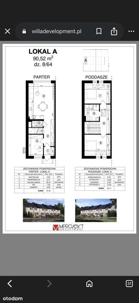 WKD Fantastyczna Lokalizacja w Grodzisku M. 5 pokoi 120 m2 z Poddaszem-19