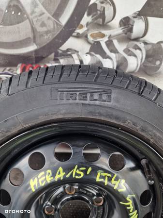 KOŁO ZAPASOWE OPEL MERIVA A 4X100 15" ET43 OPONA 185/60 R15 - 2