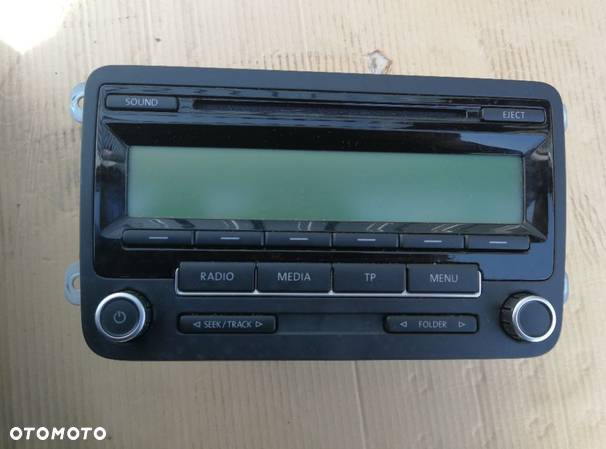 Radio CD VW Golf V Touran Passat B6 1K0035186AA kod - 1