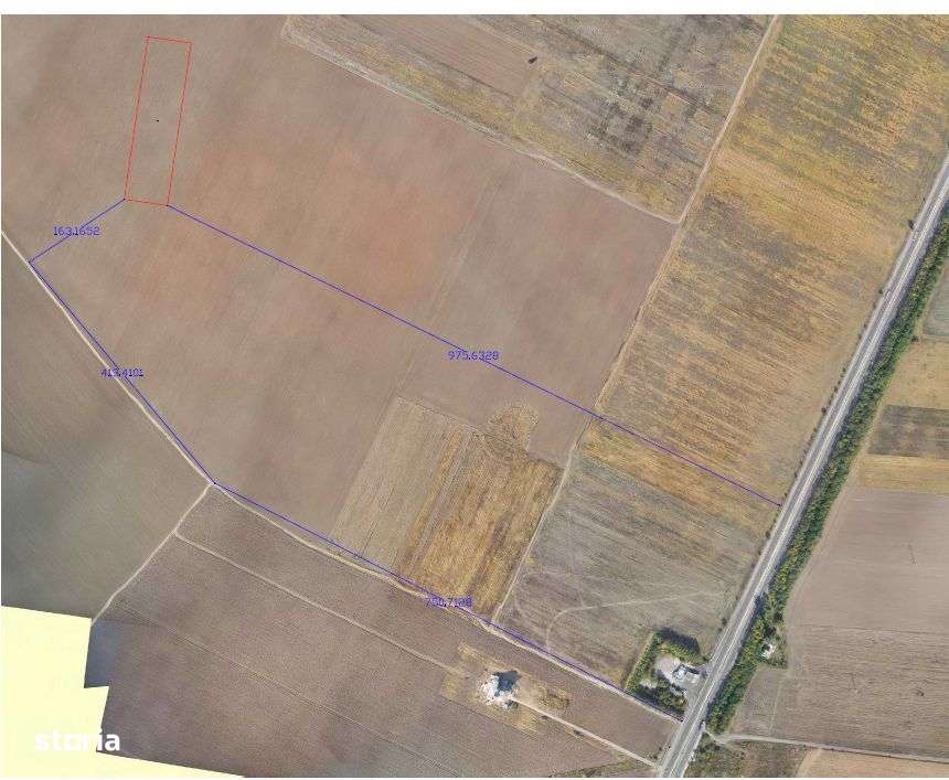 Vanzare teren 14700mp Adunatii Copaceni - Imagine principală: 2/2