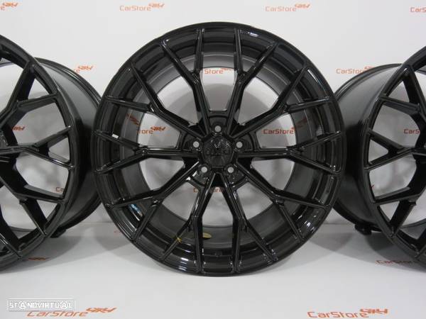 Jantes Haxert HX039 20 " 9 + 10.5 et35 5x114.3  Preto Brilhante - 3