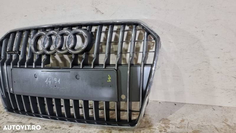 Grila radiator Audi A6 Allroad facelift , 2014, 2015, 2016, 20172018, Cod origine OE 4G0853653Q - 9