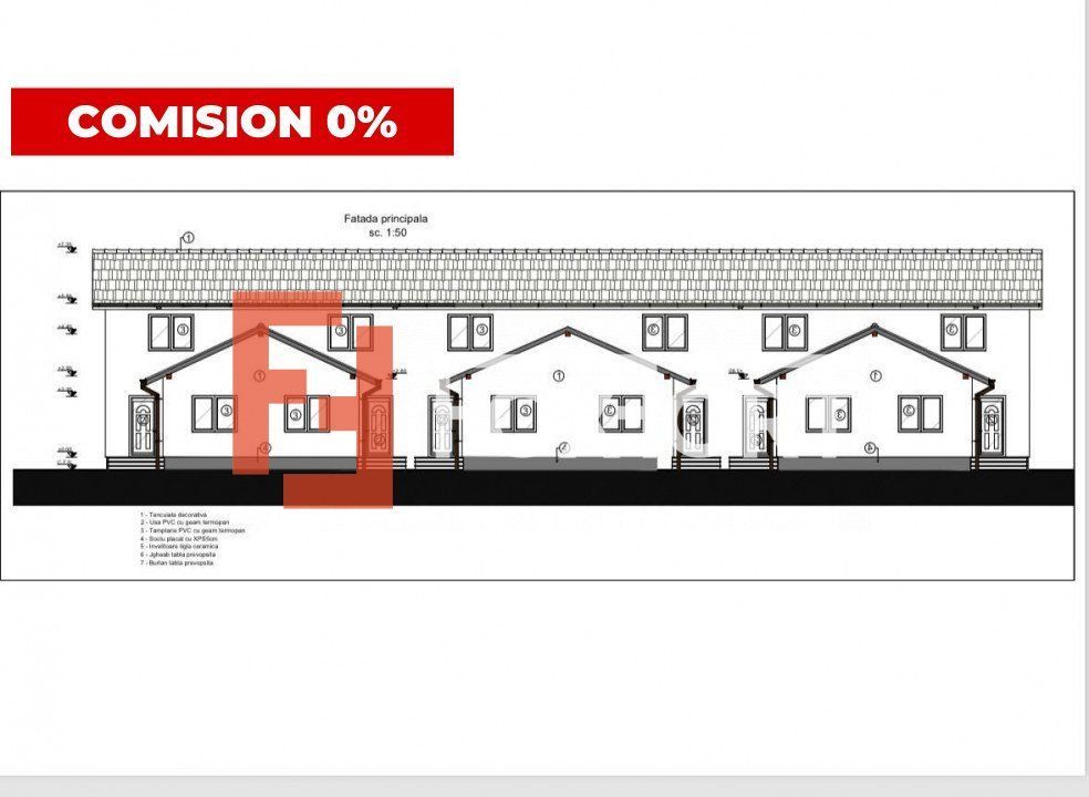 COMISION 0% Casa insiruita 4 Camere Mosnita toate utilitatile, zona No