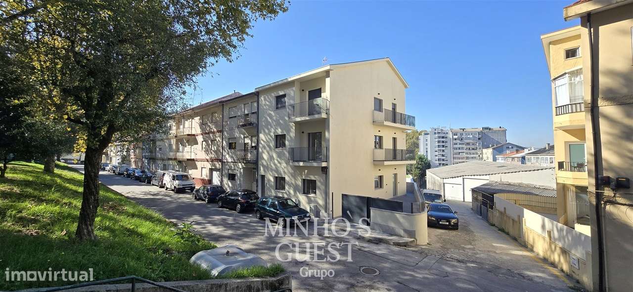 Apartamento T3 Novo c/ garagem no centro de Braga - Braga-1