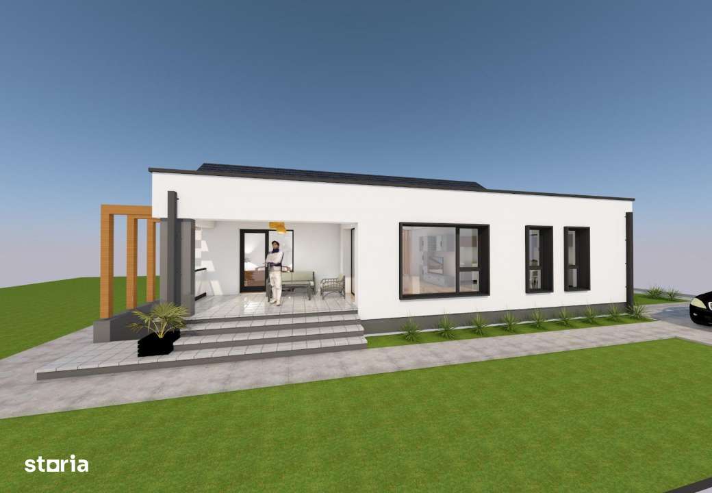 Casa individuala la cheie, 120 mp utili, teren 375 mp,Cartier Cetate, - Imagine principală: 4/12