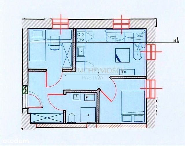 3-pokoje mieszkanie/podwyższony stan developerski