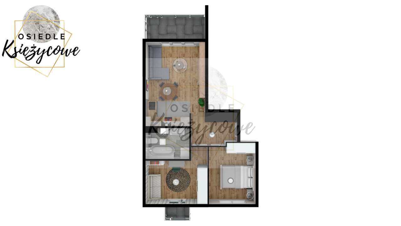 Nowe, komfortowe Mieszkanie w Siechnicach! - Pełny obrazek: 2/8