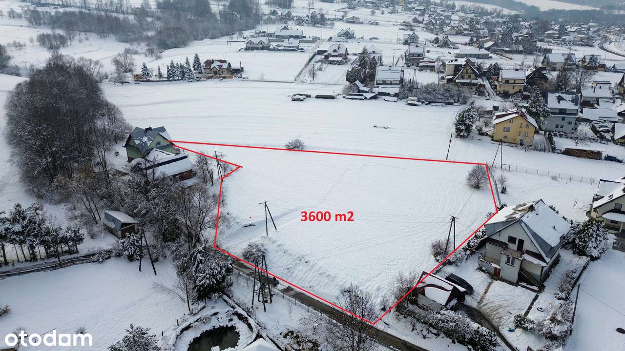 Duża budowlana działka w dobrej cenie- RabaWyżna.-0