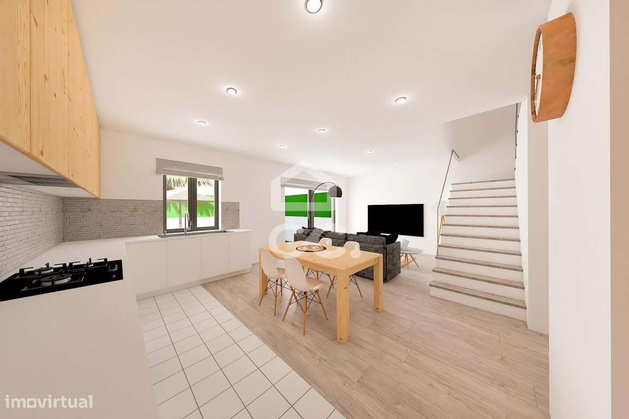 Moradia Unifamiliar T3 NOVA com quintal e garagem | Frei Aleixo (Évora - Grande imagem: 5/15