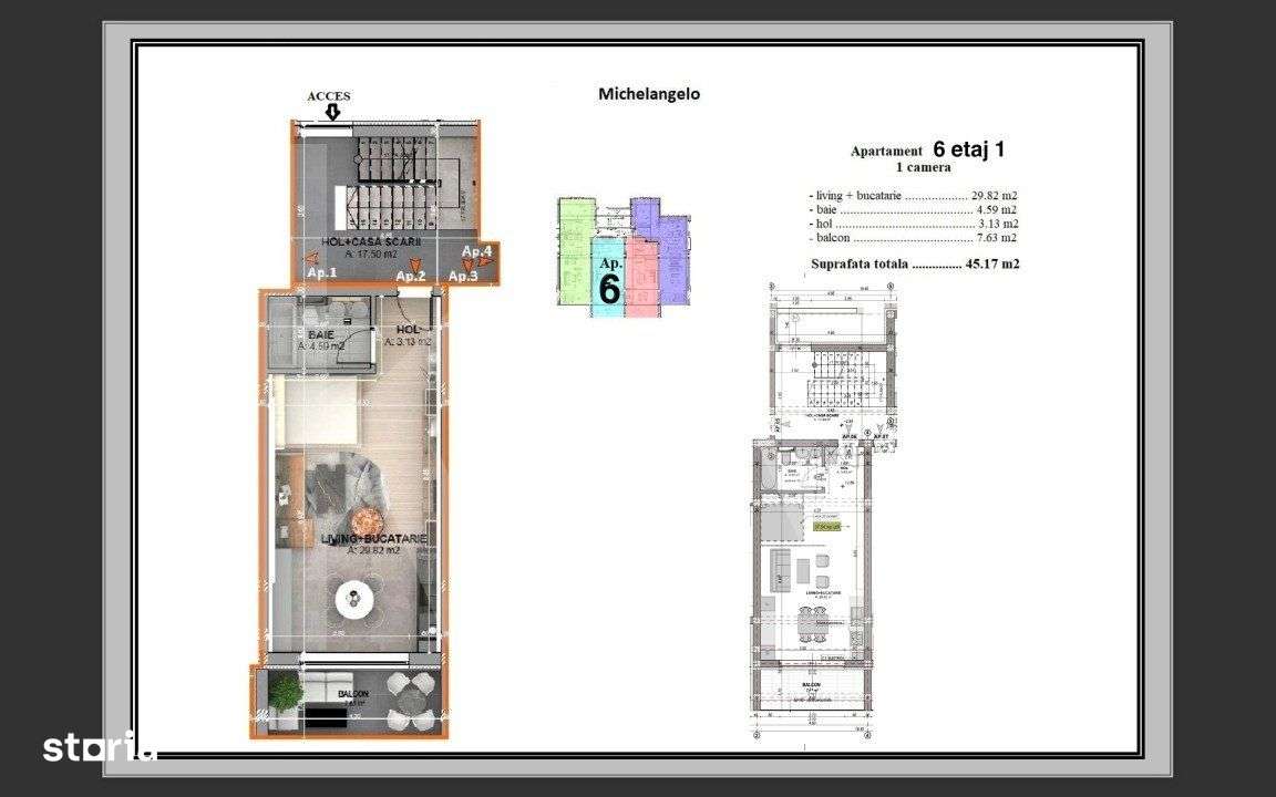 Apartament tip STUDIO et.1 - Vila cu design modern in Cristian-Sibiu-10