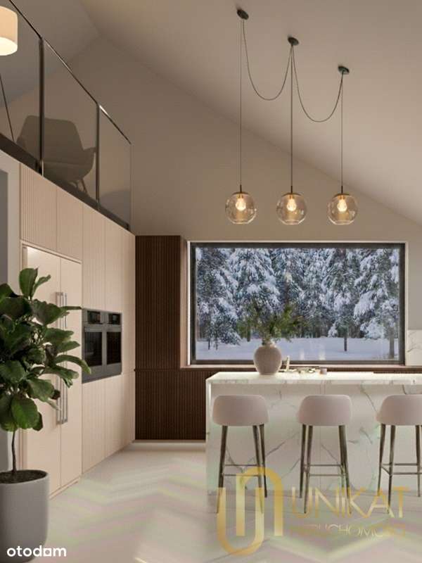 Dom Parterowy w otulinie lasu. Działka 1195m2-14