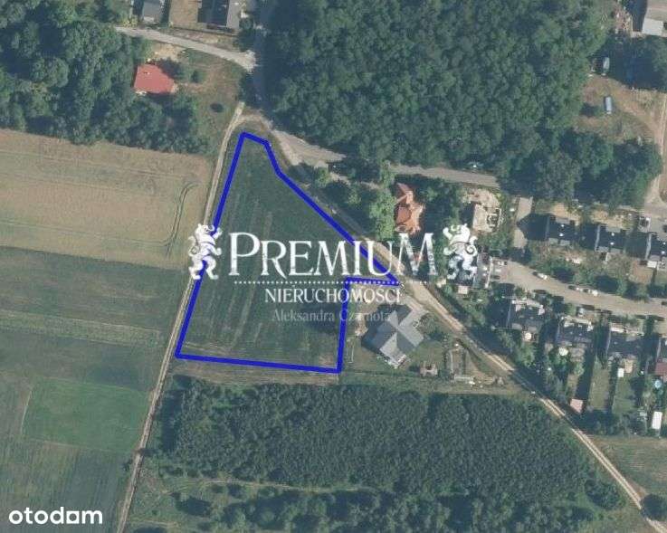 Piękna działka przy drodze asfaltowej, prąd,-0