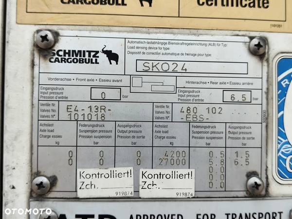 Schmitz Cargobull SKO 24 Carrier Vector1850 MT - 28