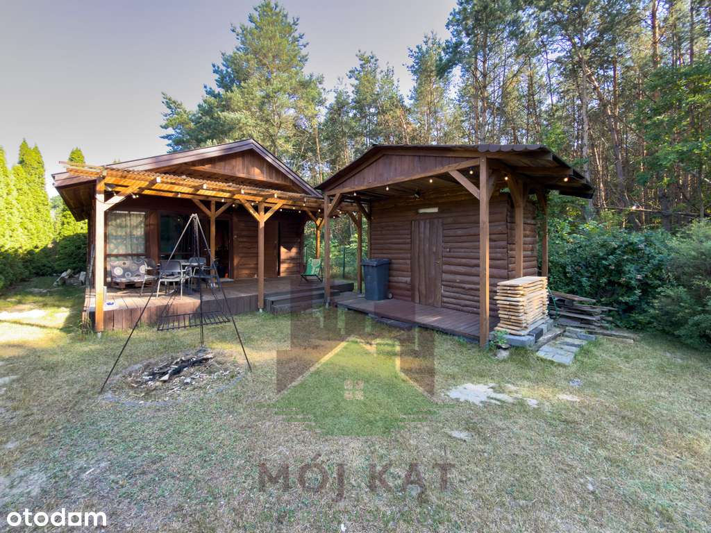 Domek rekreacyjny nad Jeziorem Rogóźno – ok. 70 m²