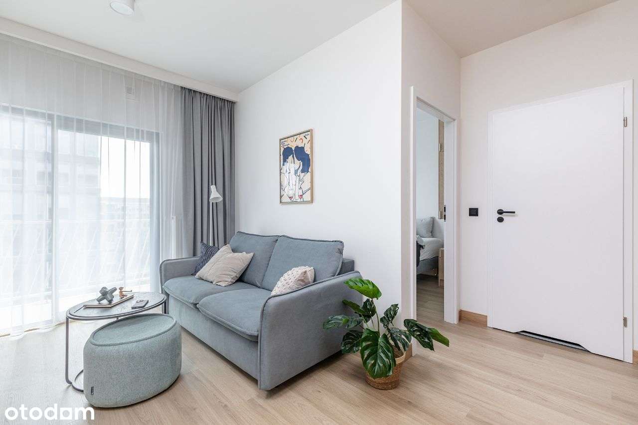 Furnished cozy studio apartment with balcony - Pełny obrazek: 4/20