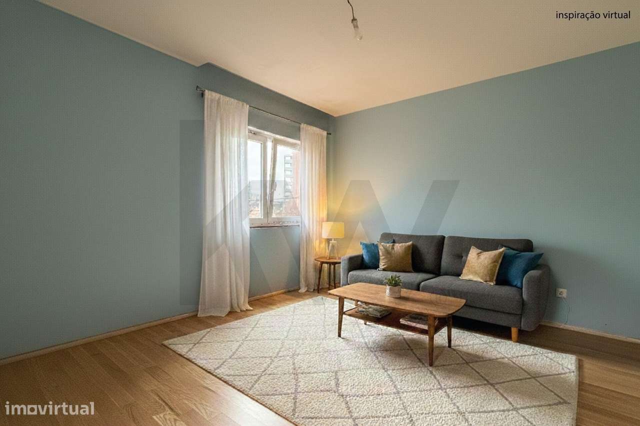 Andar Moradia T2 em renovação no centro de Valongo — Terraço enorme - Grande imagem: 4/23