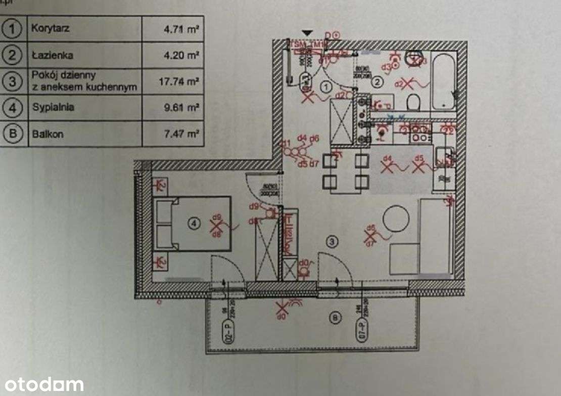 2-pokojowe mieszkanie z balkonem |os. Dąbrówka-Leśna Polana - OKAZJA! - Pełny obrazek: 4/5