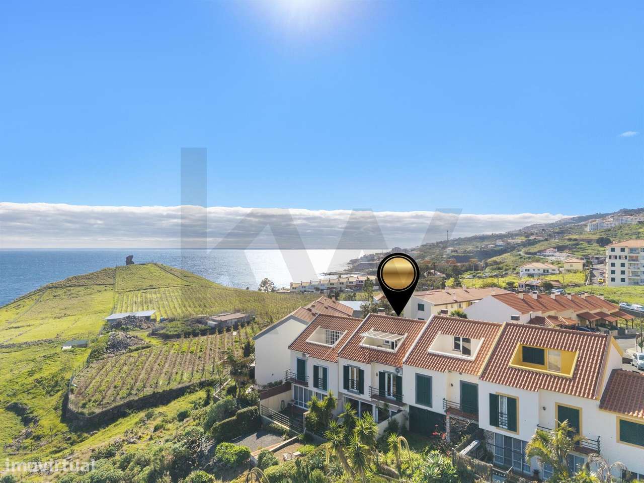 Moradia T2+1 com Vista Mar | Condomínio Privado na Atalaia - Grande imagem: 2/45